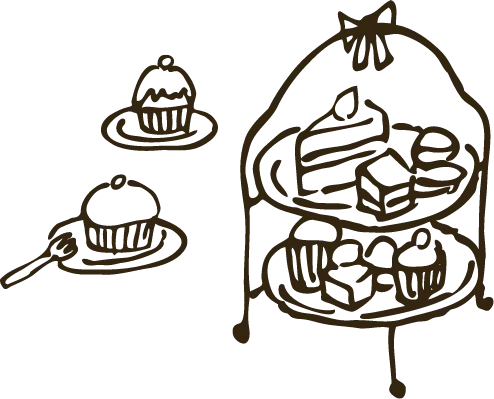スィーツのイラスト