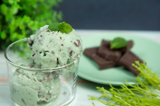 ミントチョコとチョコレート