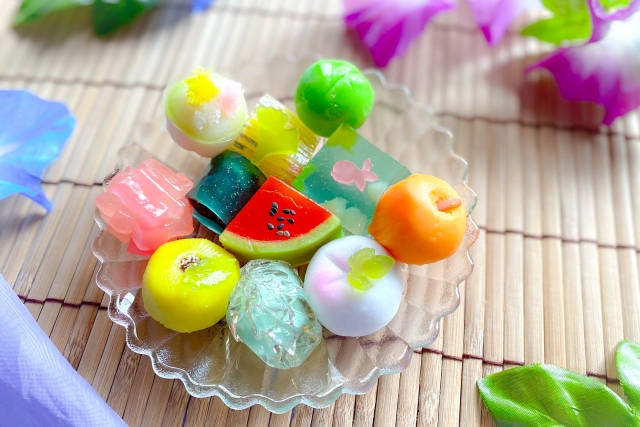夏っぽい和菓子